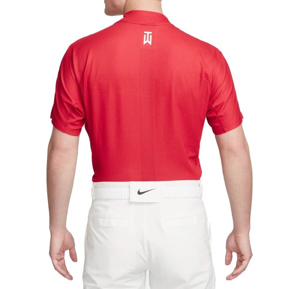 NIKE TIGER WOODS ADV MOCK SHIRT CUSTOM ATHLETE EXCLUSIVE DR5324-687 RED - Picture 7 of 9